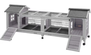 Aivituvin AIR68 Wooden Indoor Rabbit House