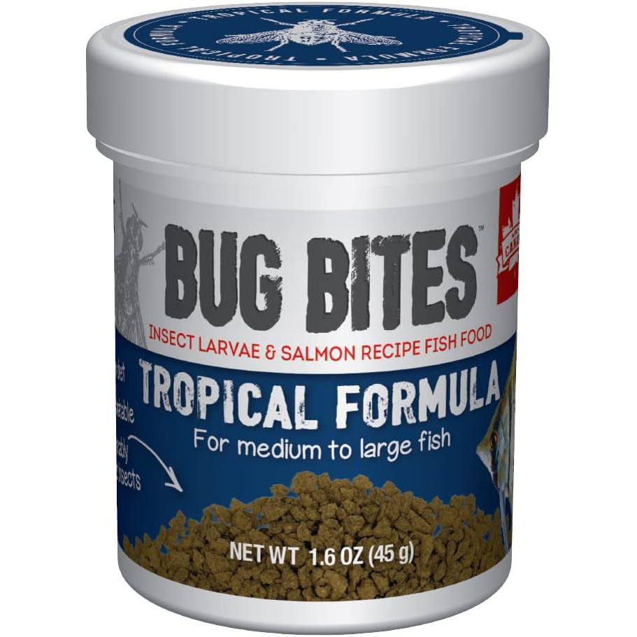 Fluval Bug Bites Tropical Fish Food