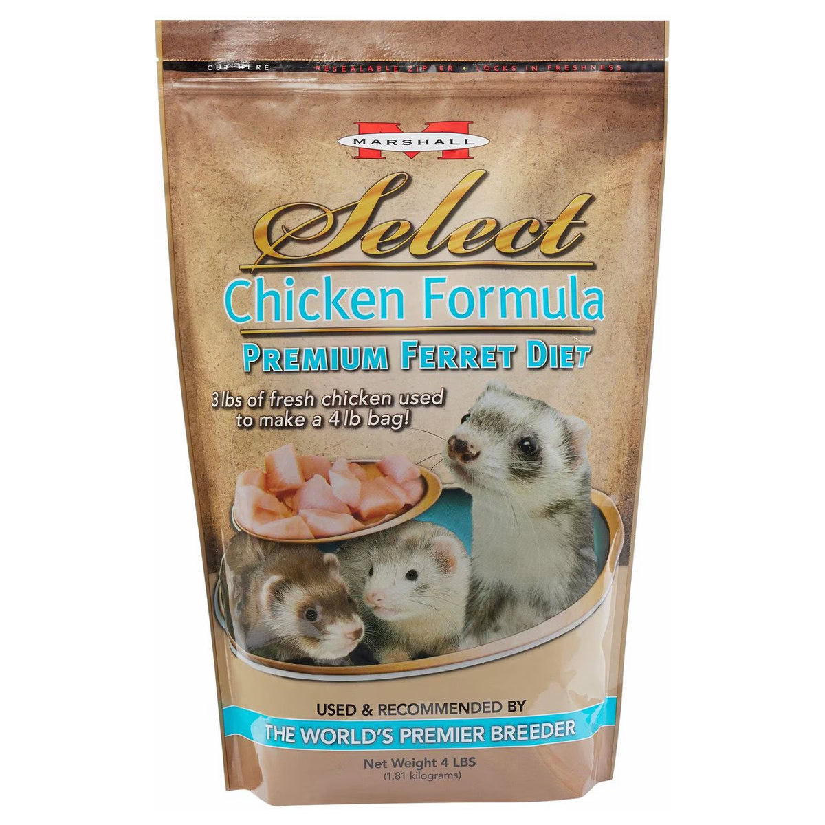Marshall Select Chicken Formula Ferret Food