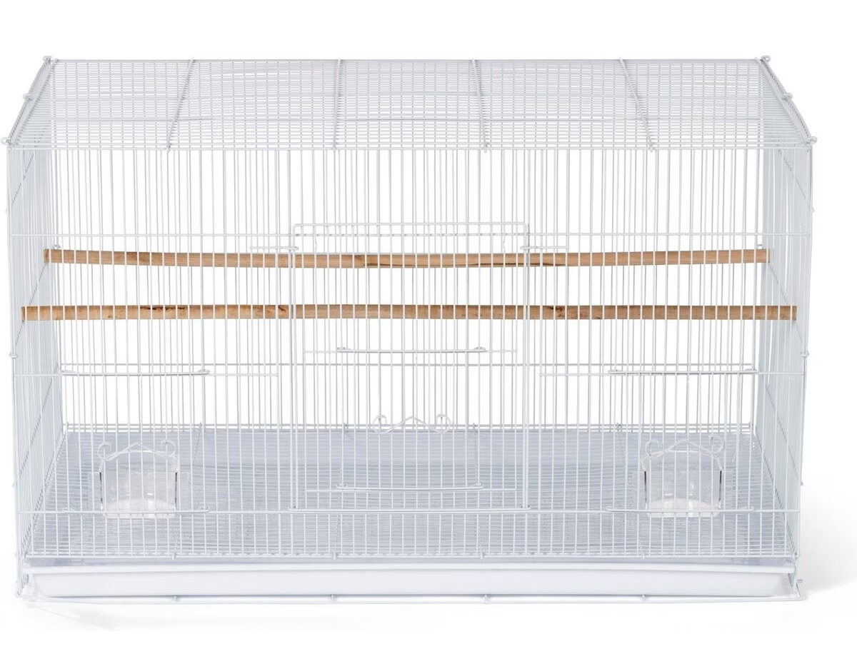 Yaheetech Rolling Wood Perches Bird Cage