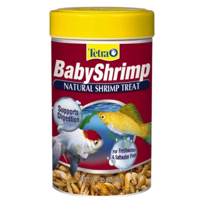 Tetra BabyShrimp Sun Dried Gammarus Freshwater & Saltwater Fish Food