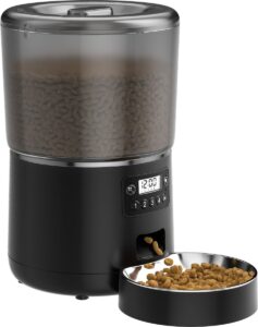 Bueteka Smart Feed Automatic Anti-Jamming Design Timed Cat Feeder