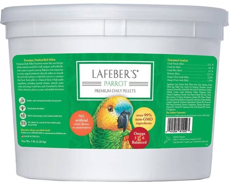 Lafeber Premium Daily Diet Parrot Bird Food