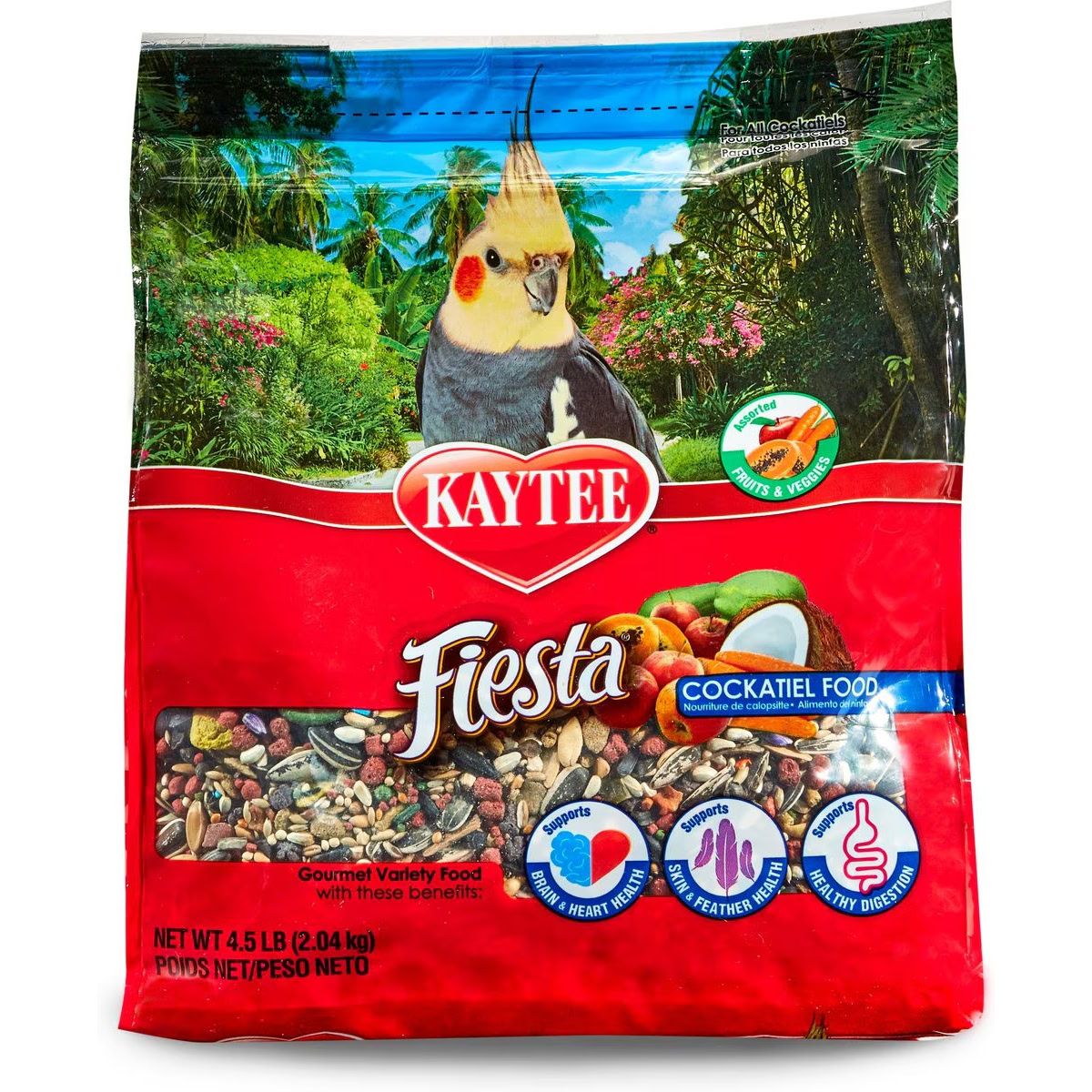 Kaytee Fiesta Variety Mix Cockatiel Food