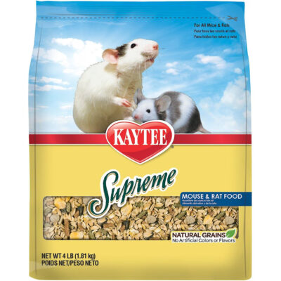 Kaytee Supreme Fortified Daily Diet Rat Food