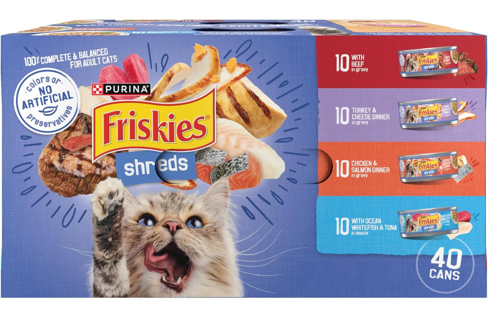 Friskies Shreds in Gravy Canned Cat Food