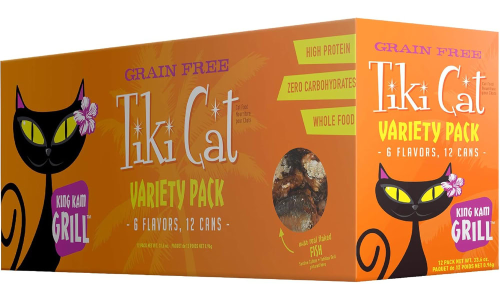 Tiki Cat Gourmet Whole Food 12-Pack King Kamehameha Luau