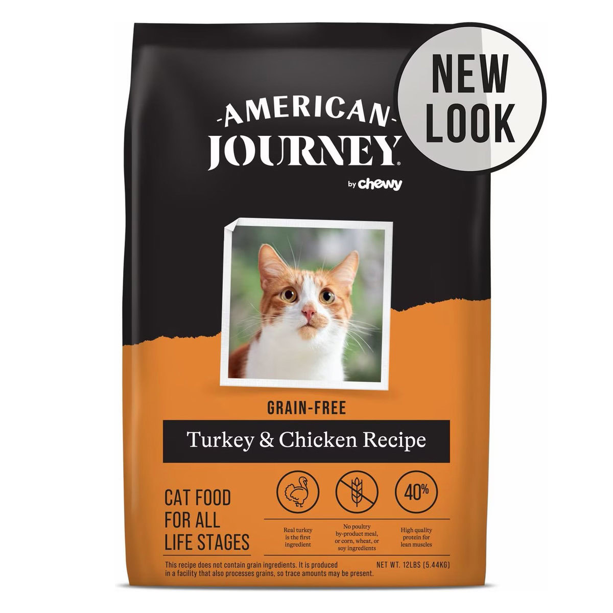 American Journey Turkey & Chicken Recipe Grain-Free Dry Cat-Food