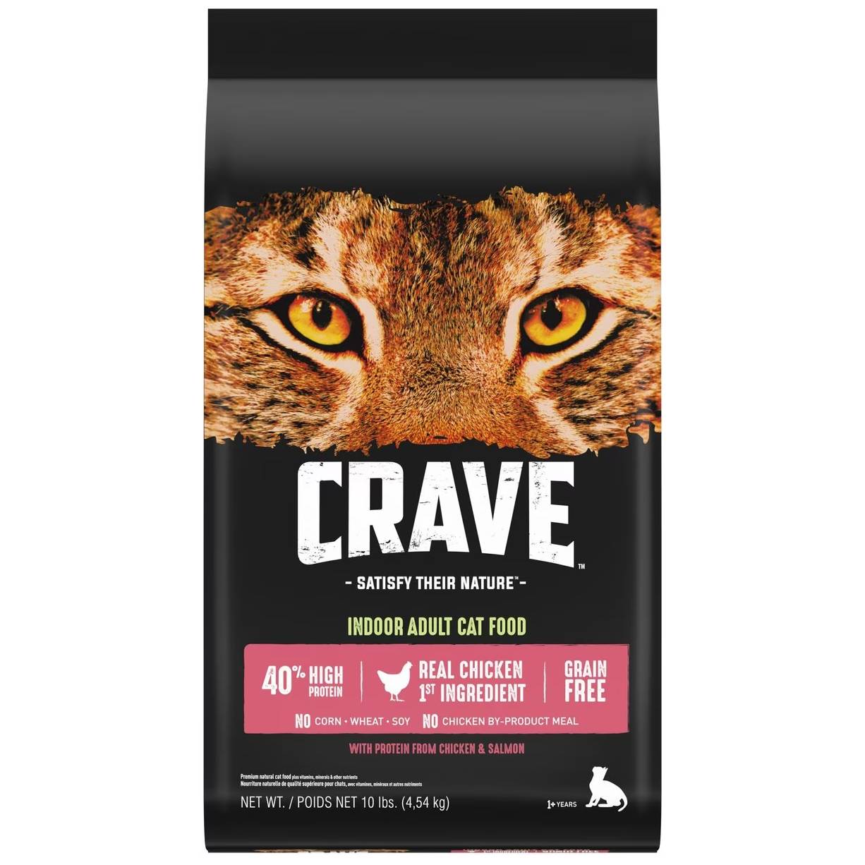 Crave with Protein from Chicken & Salmon Cat Food