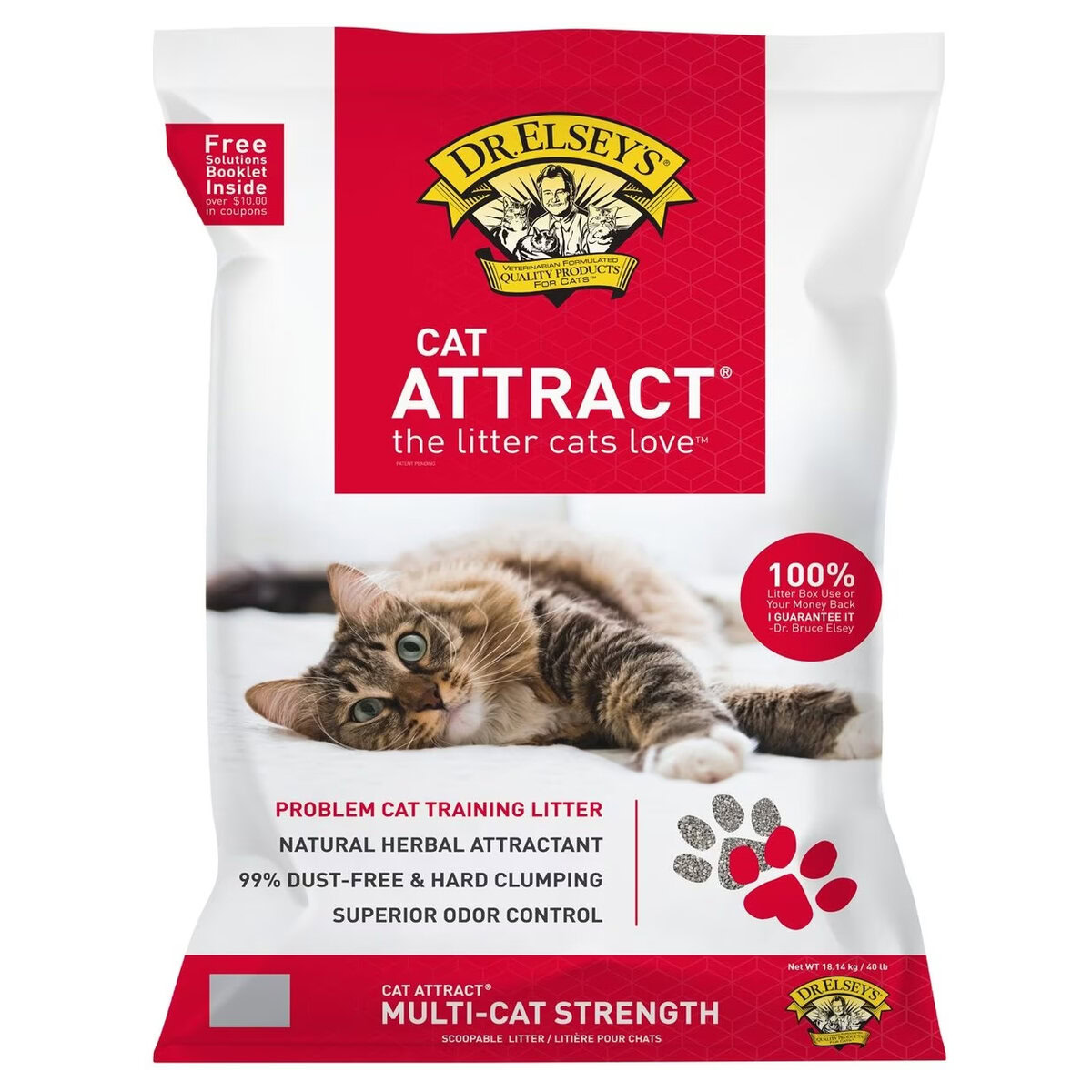 Dr. Elsey's Cat Attract Clumping Clay Cat Litter