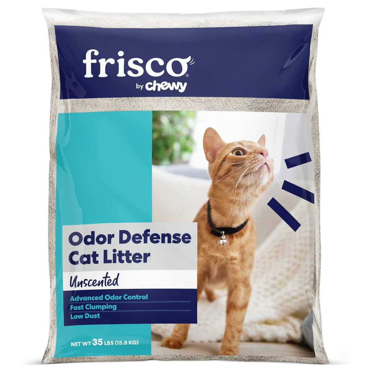 Frisco Odor Defense Unscented Clumping Clay Cat Litter