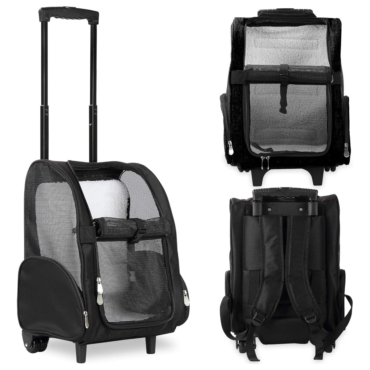 KOPEKS Deluxe Travel Airline-Approved Cat Carrier Backpack