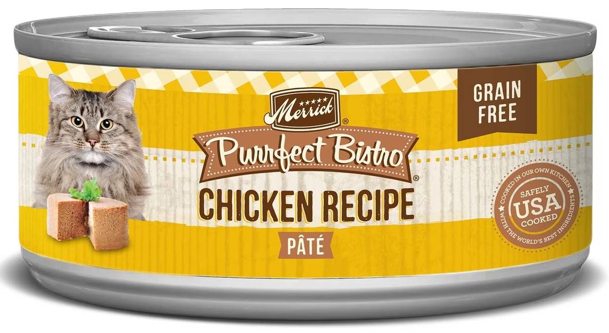 Merrick Purrfect Bistro Grain-Free Chicken Pate Cat Food