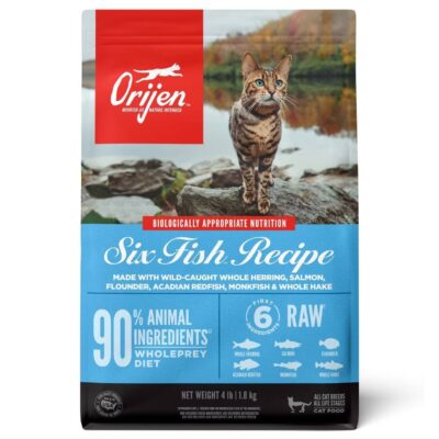 Orijen Six Fish Grain-Free Dry Cat Food