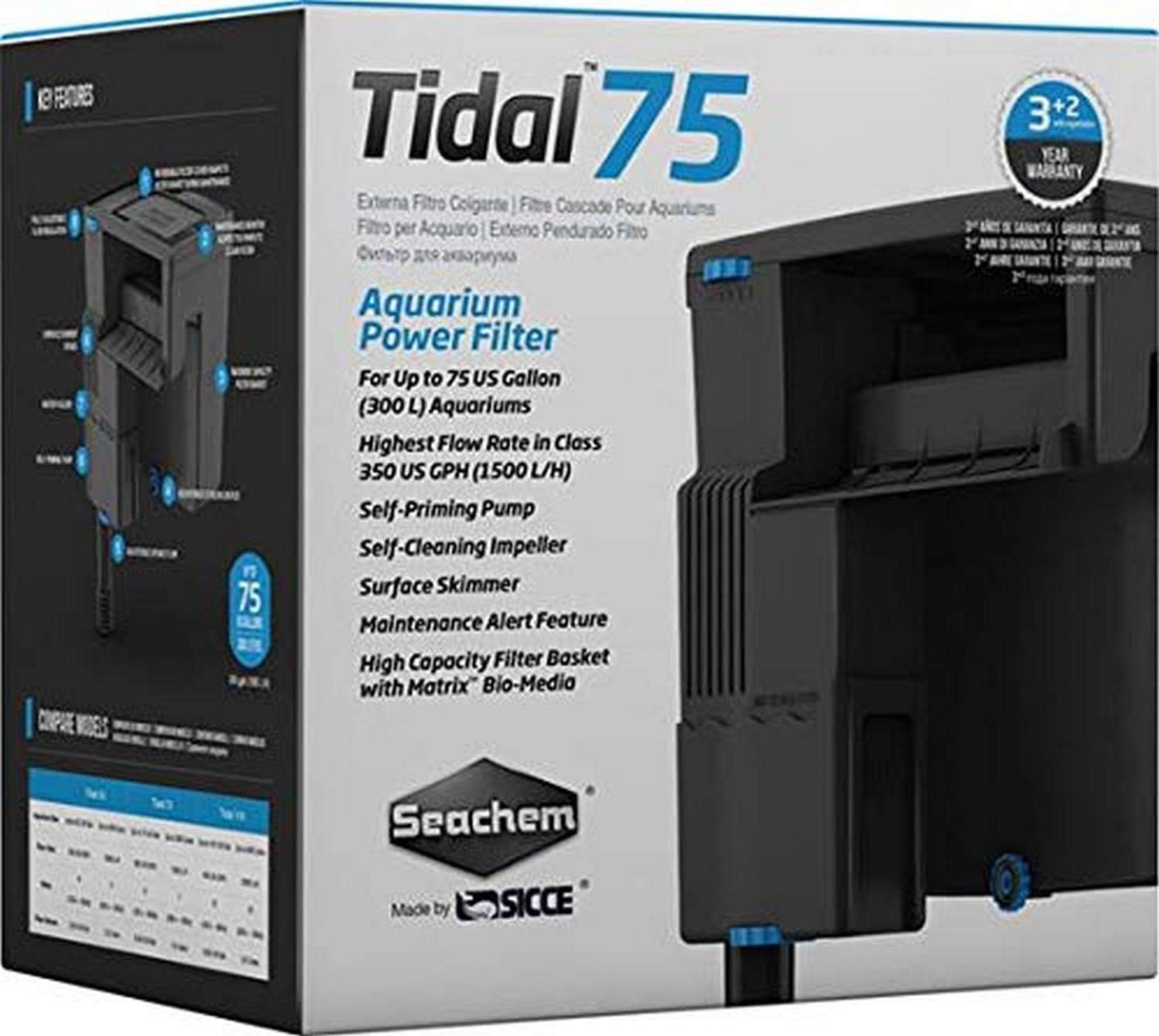 Seachem Tidal Aquarium Power Filter