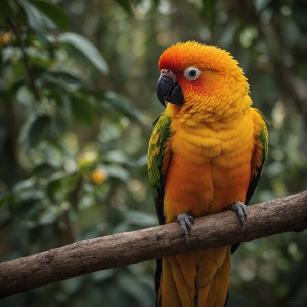 Sun Conure (Aratinga solstitialis)