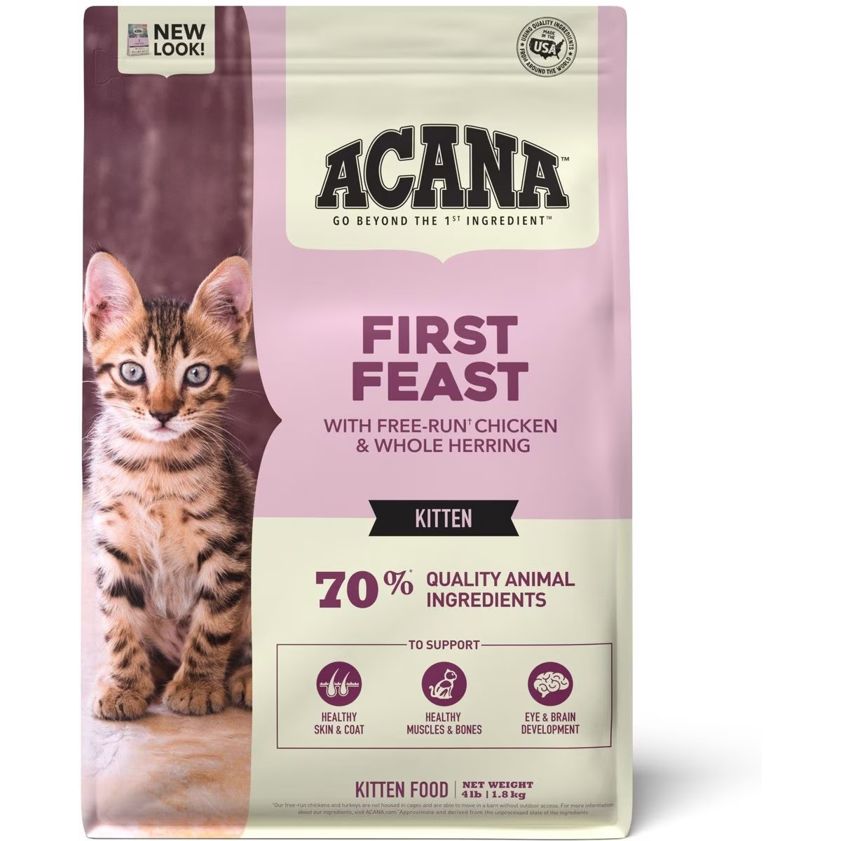ACANA First Feast High-Protein Kitten Dry Cat Food