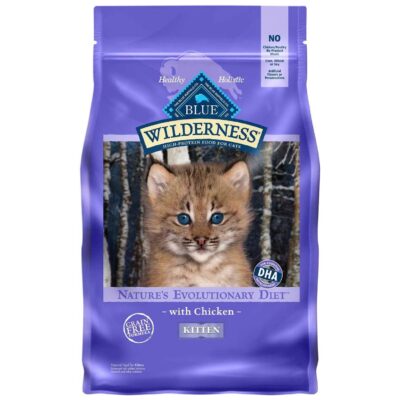 Blue Buffalo Wilderness Kitten Chicken Dry Cat Food