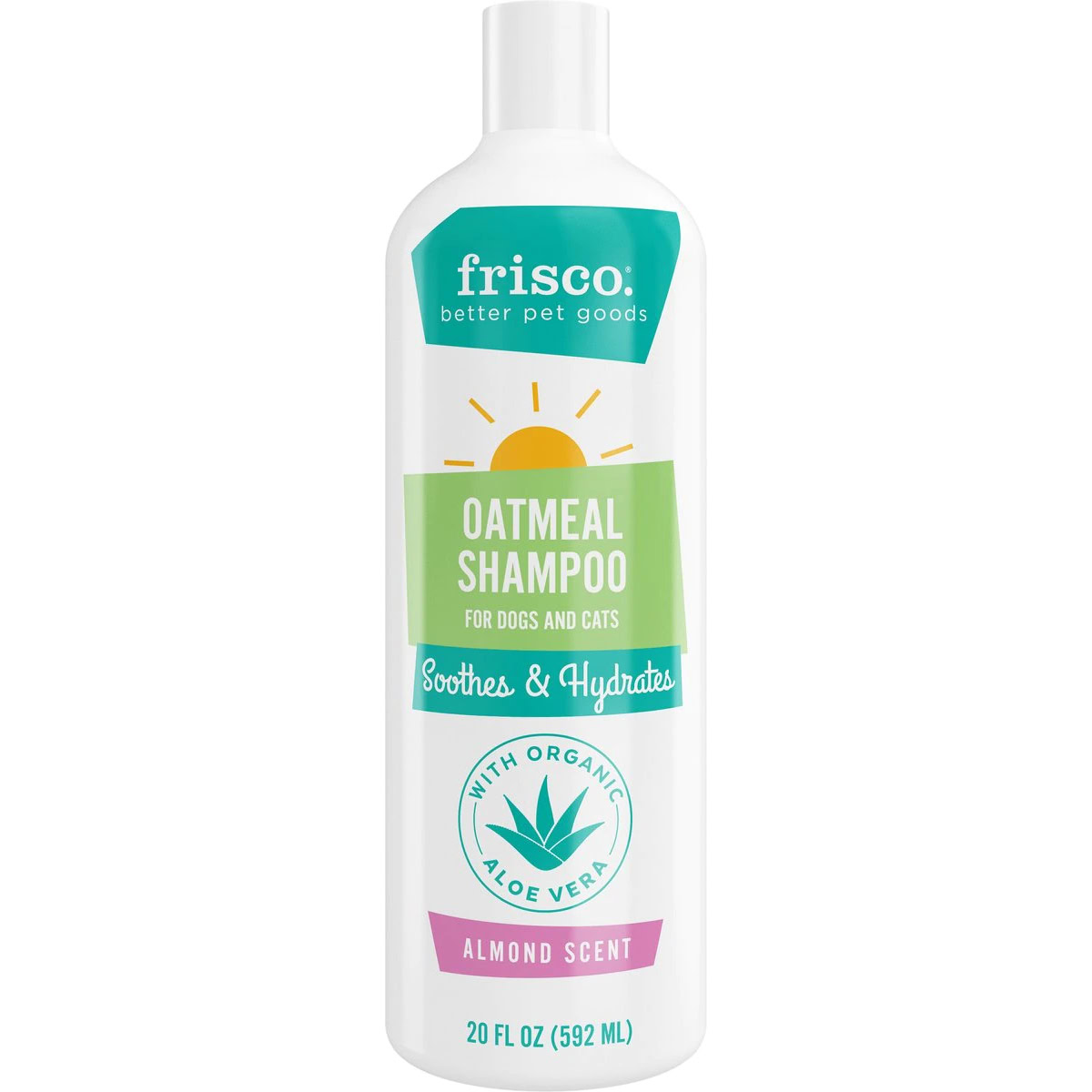 Frisco Oatmeal Shampoo with Aloe for Cats, Almond Scent