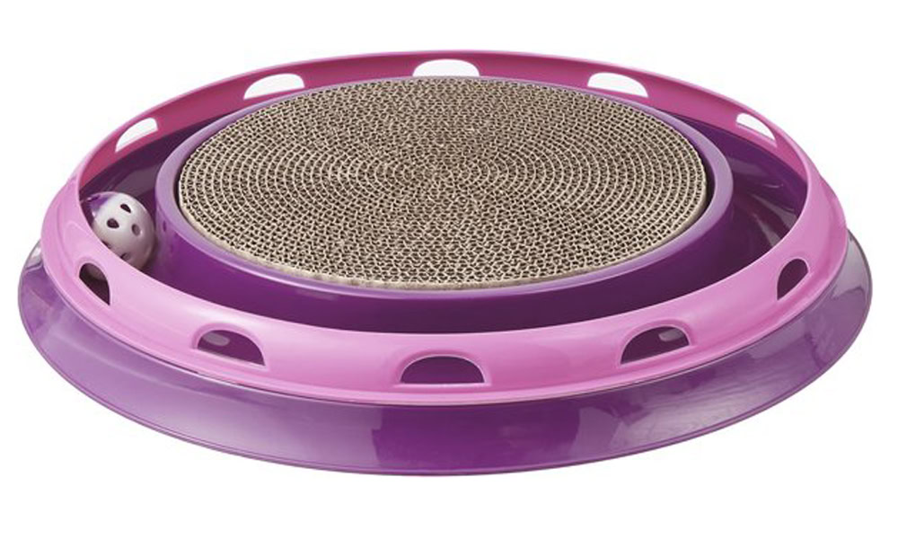 Frisco Scratch & Roll Scratcher Cat Toy with Catnip