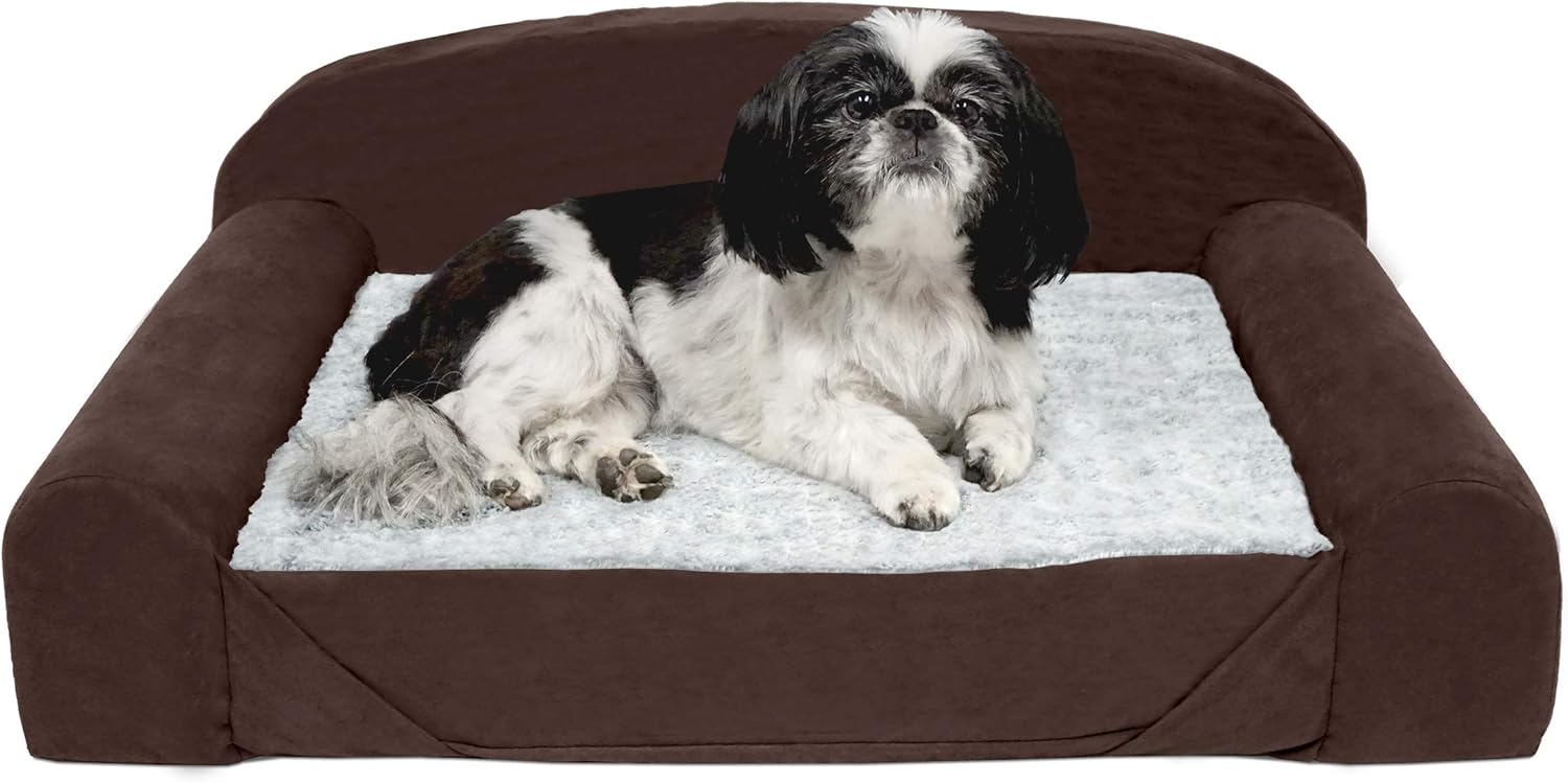 Furhaven Orthopedic Dog Bed for Medium Dogs