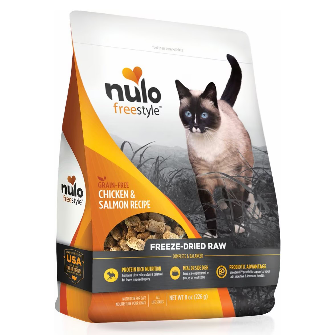 Nulo Freestyle Chicken & Salmon Raw Cat Food