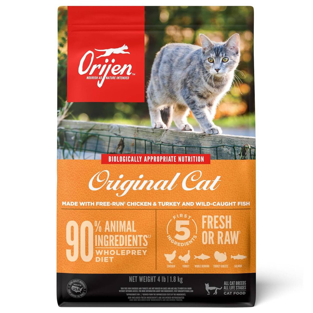 ORIJEN Original Grain-Free Dry Cat Food