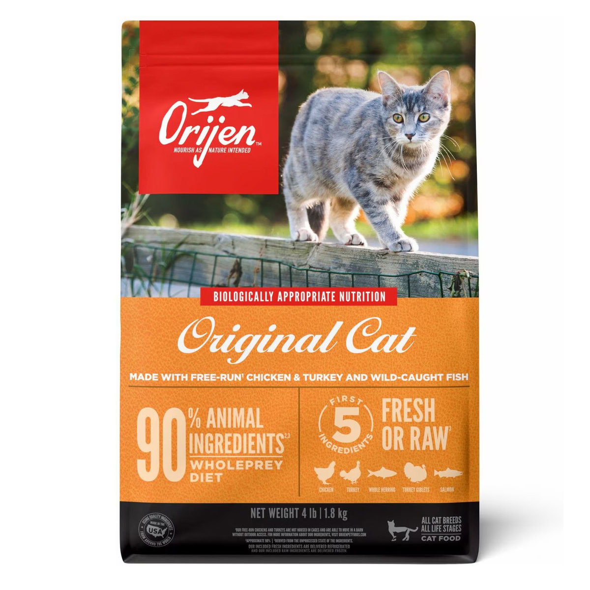 ORIJEN Original Grain-Free Dry Cat Food