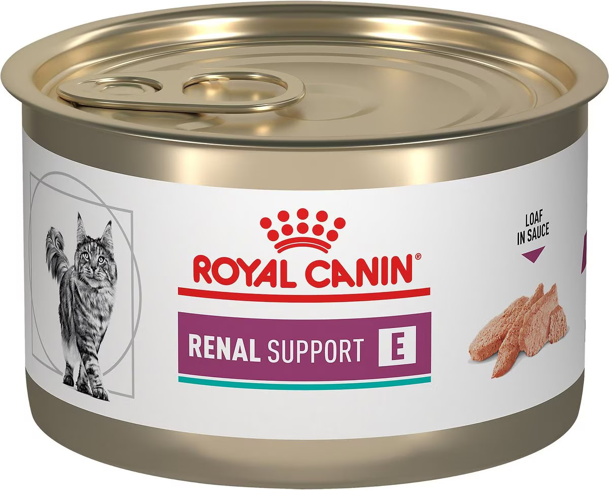 Royal Canin Veterinary Diet Adult Renal Support E Loaf in Sauce Canned Cat Food 