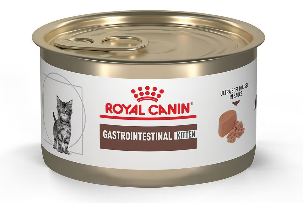 Royal Canin Veterinary Diet Kitten Gastrointestinal Ultra Soft Mousse in Sauce Canned Cat Food