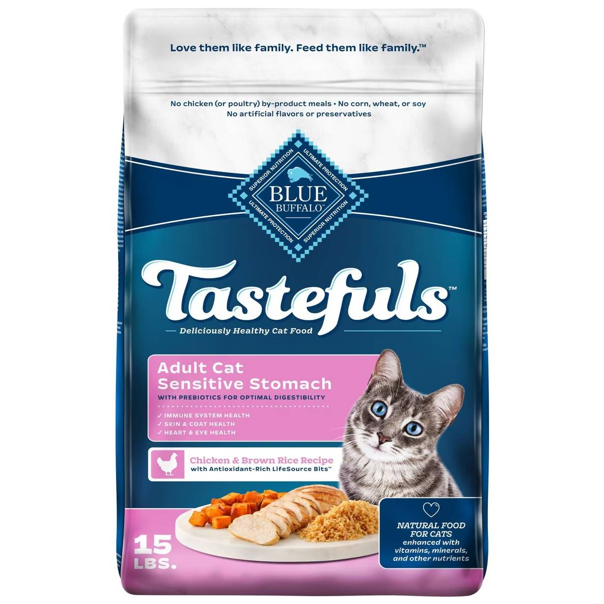 Blue Buffalo Sensitive Stomach Dry Cat Food