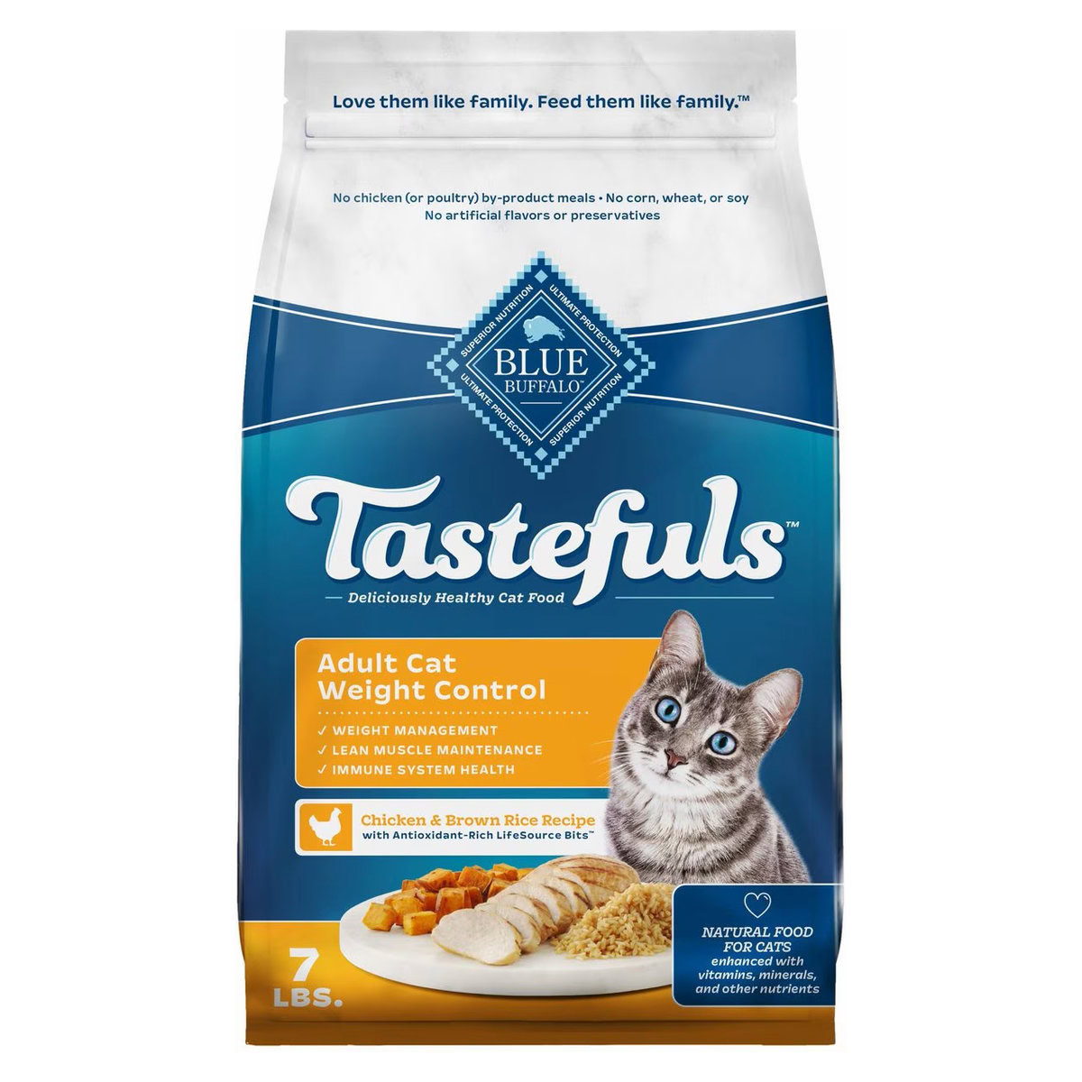 Blue Buffalo Weight Control Chicken & Rice Cat Food
