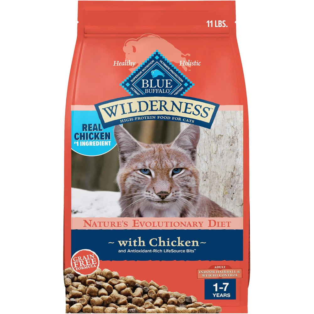 Blue Buffalo Wilderness Adult Indoor Dry Cat Food