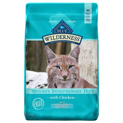 Blue Buffalo Wilderness Chicken Hairball Cat Food