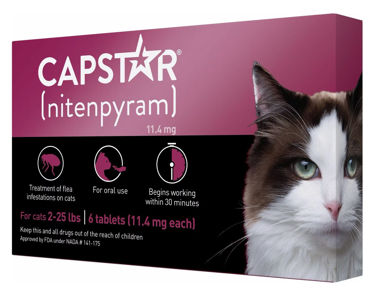 Capstar Flea Oral Treatment for Cats