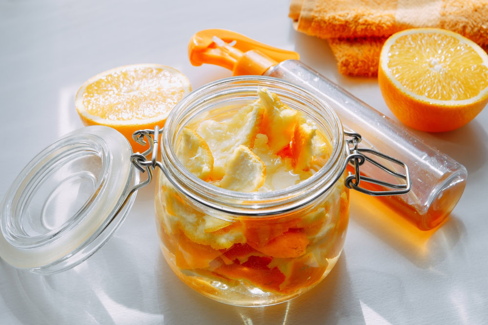 DIY Homemade Citrus-based cleaner