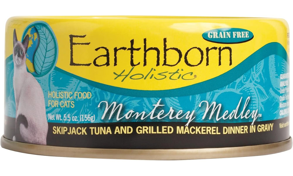 Earthborn Holistic Monterey Medley Grain-Free Moist Cat Food