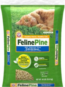 Feline Pine Non-Clumping Wood Cat Litter