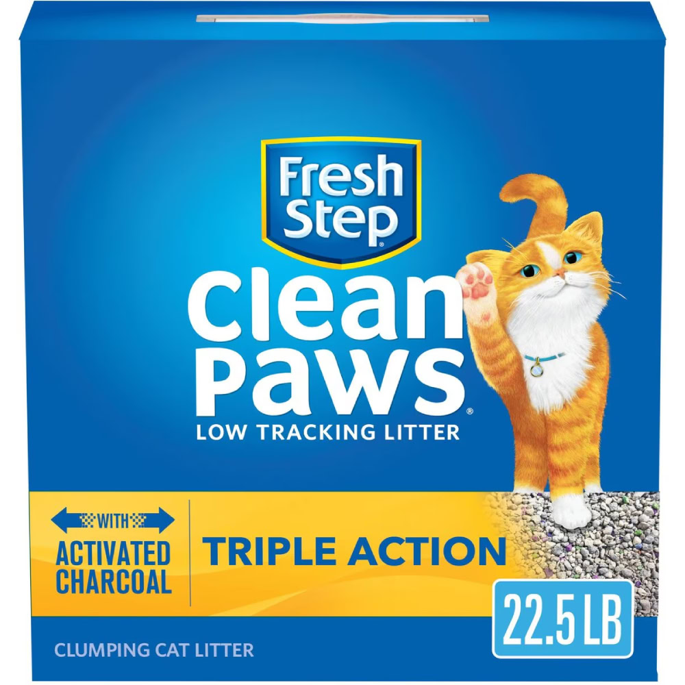 Fresh Step Clean Paws Scented Clumping Clay Cat Litter