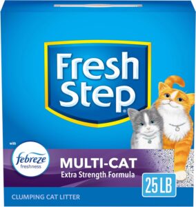 Fresh Step Multi-Cat Scented Clay Cat Litter