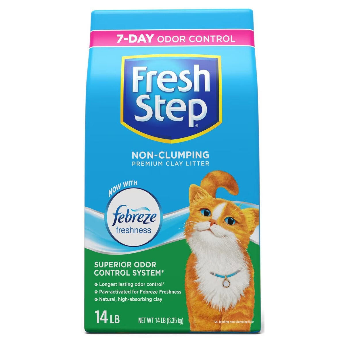 Fresh Step Premium Scented Non-Clumping Cat Litter