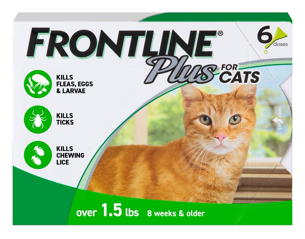 Frontline Plus Flea & Tick Spot Treatment for Cats