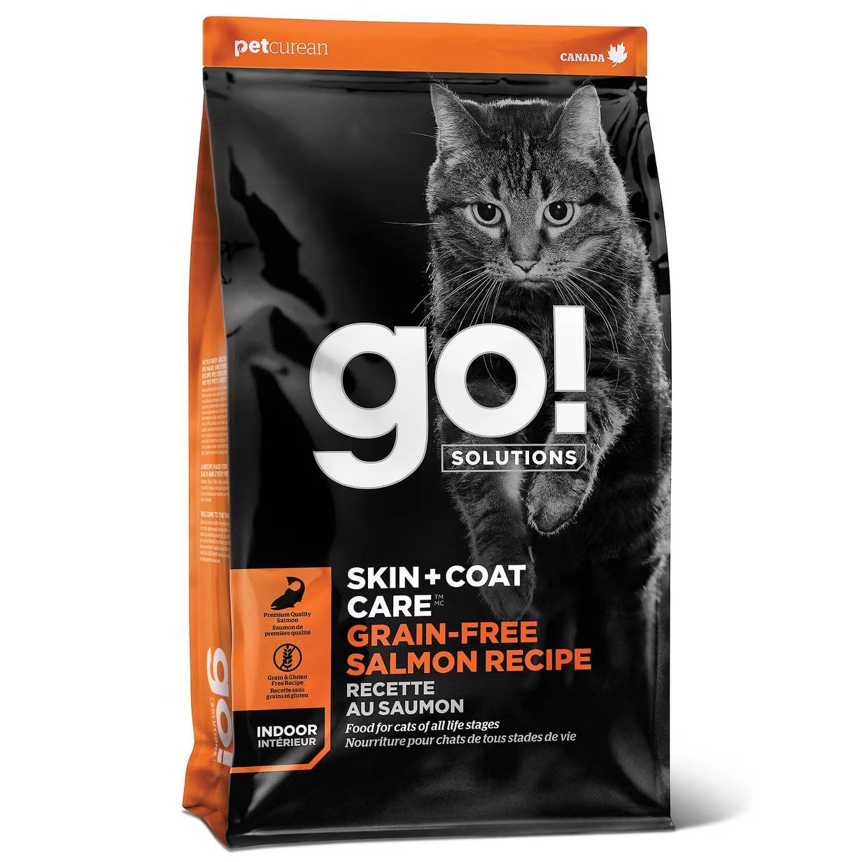 Go! Solutions Skin + Coat Care Salmon Dry Cat Food