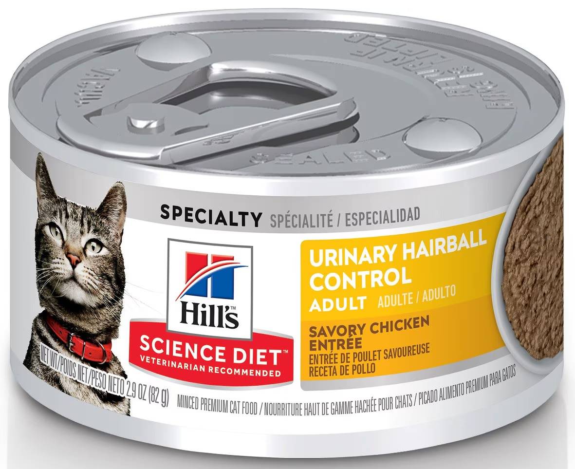Hill's Science Diet Adult Hairball Control Canned Cat Food
