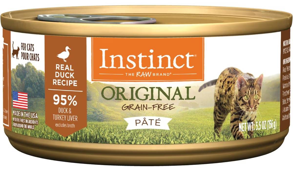 Instinct Original Grain-Free Pate Duck Canned Cat Food