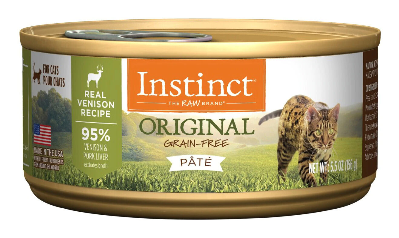 Instinct Ultimate Protein Grain-Free Pate Real Venison Cat Food