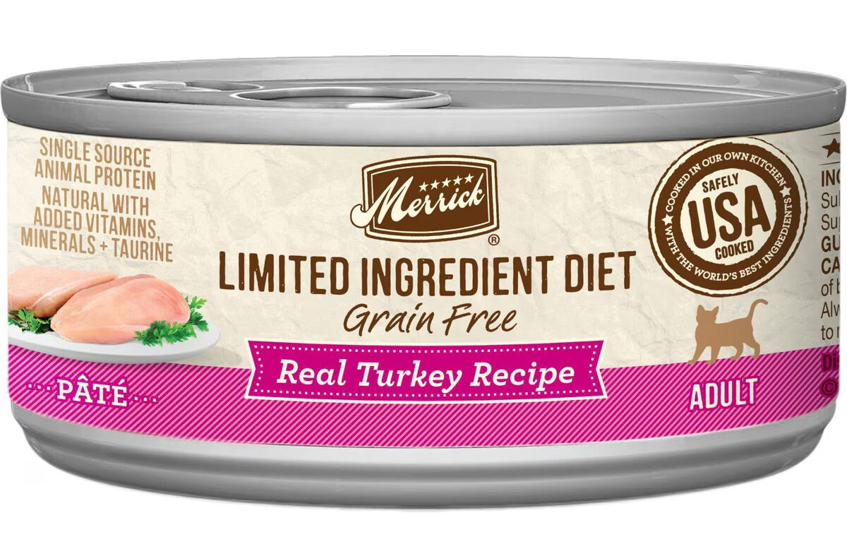 Merrick Limited Ingredient Diet Grain-Free Turkey Canned Cat Food