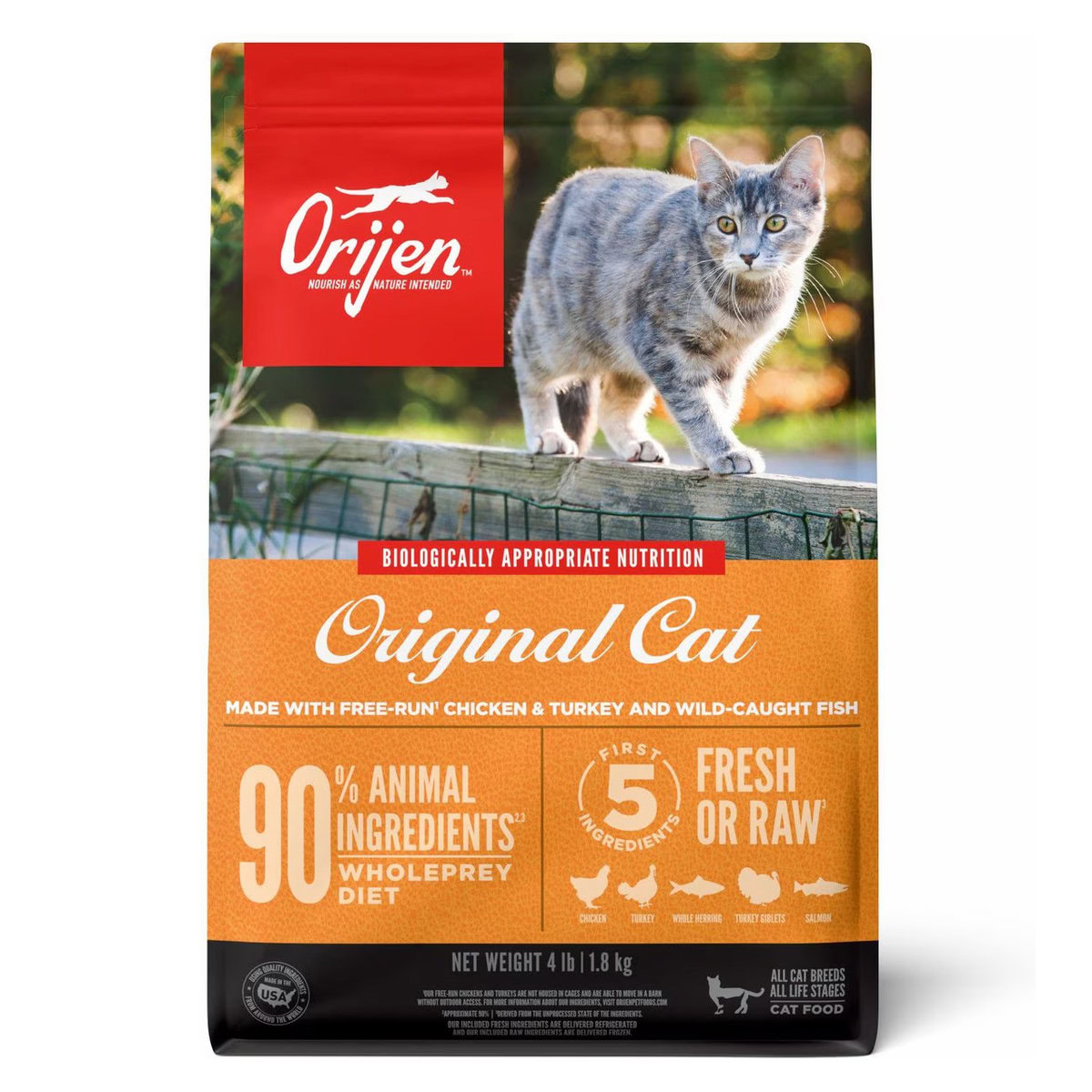 ORIJEN Original Fresh Grain-Free Dry Cat Food