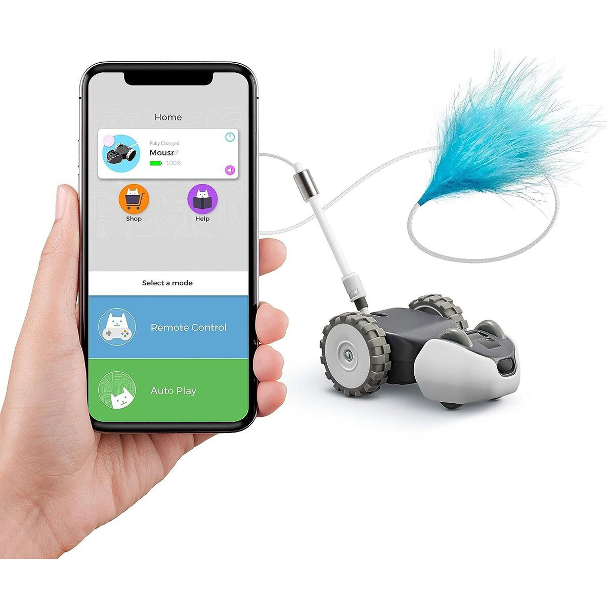 Petronics Mousr Interactive Robotic Cat Toy