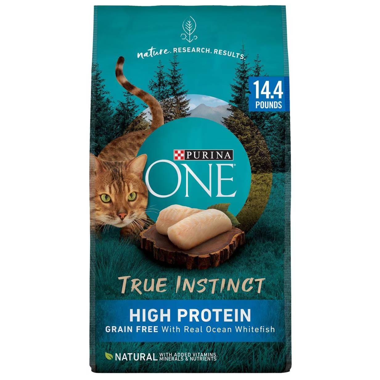 Purina One True Instinct Ocean Whitefish Dry Cat Food
